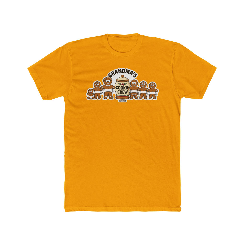 Grandma’s Cookie Crew 2026, Cotton T-Shirt (All Colors)(Custom)
