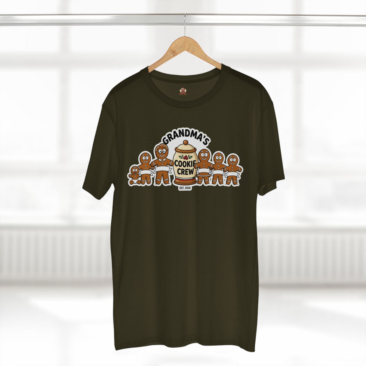 Casual Tee, Grandma’s Cookie Crew (All Colors)(Custom)