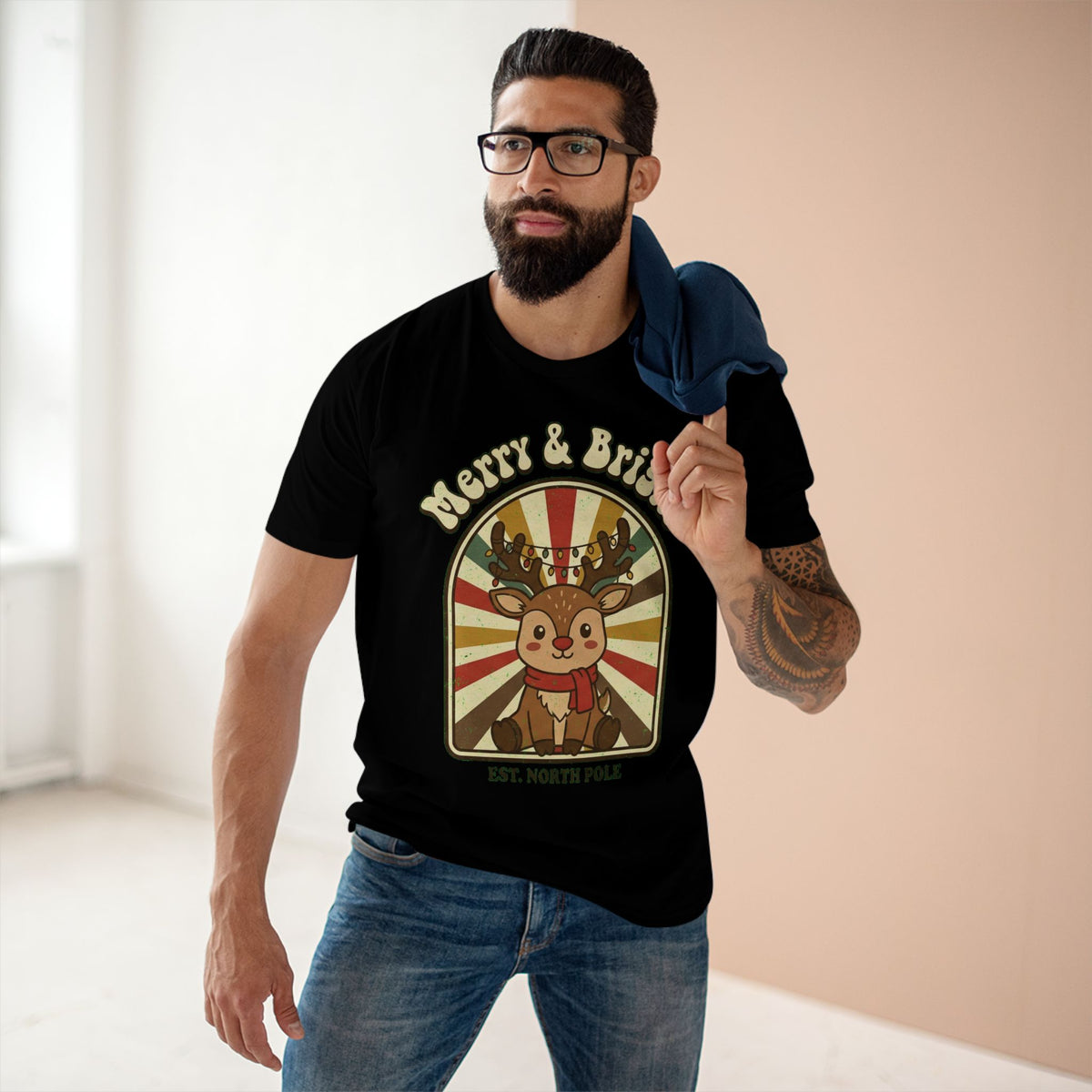 Casual Tee, Merry & Bright (All Colors)