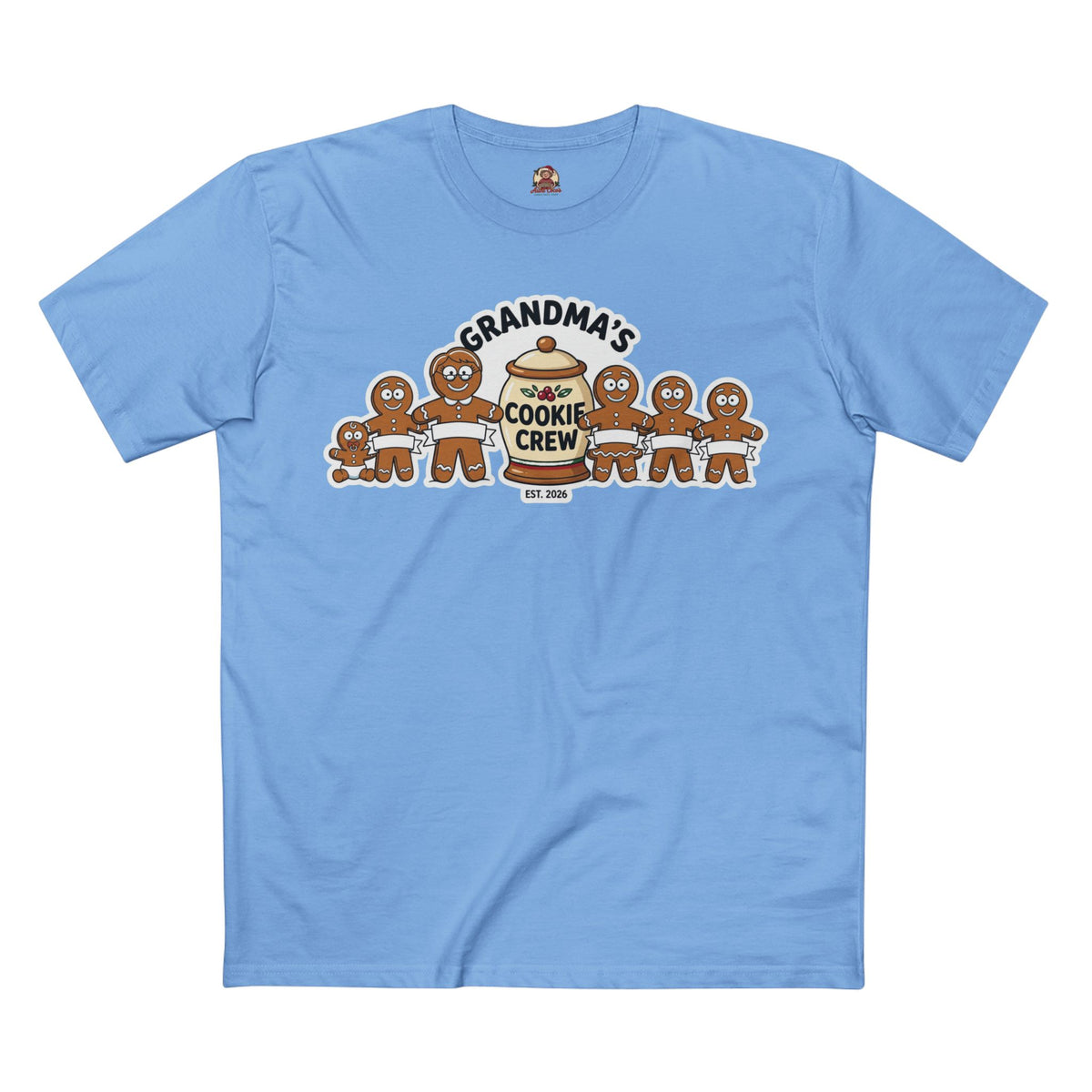 Casual Tee, Grandma’s Cookie Crew (All Colors)(Custom)