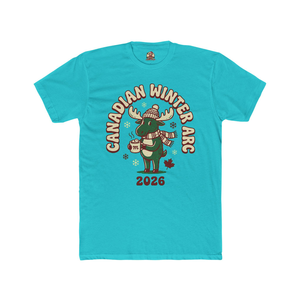 Canadian Winter Arc, Cotton T-Shirt (All Colors)