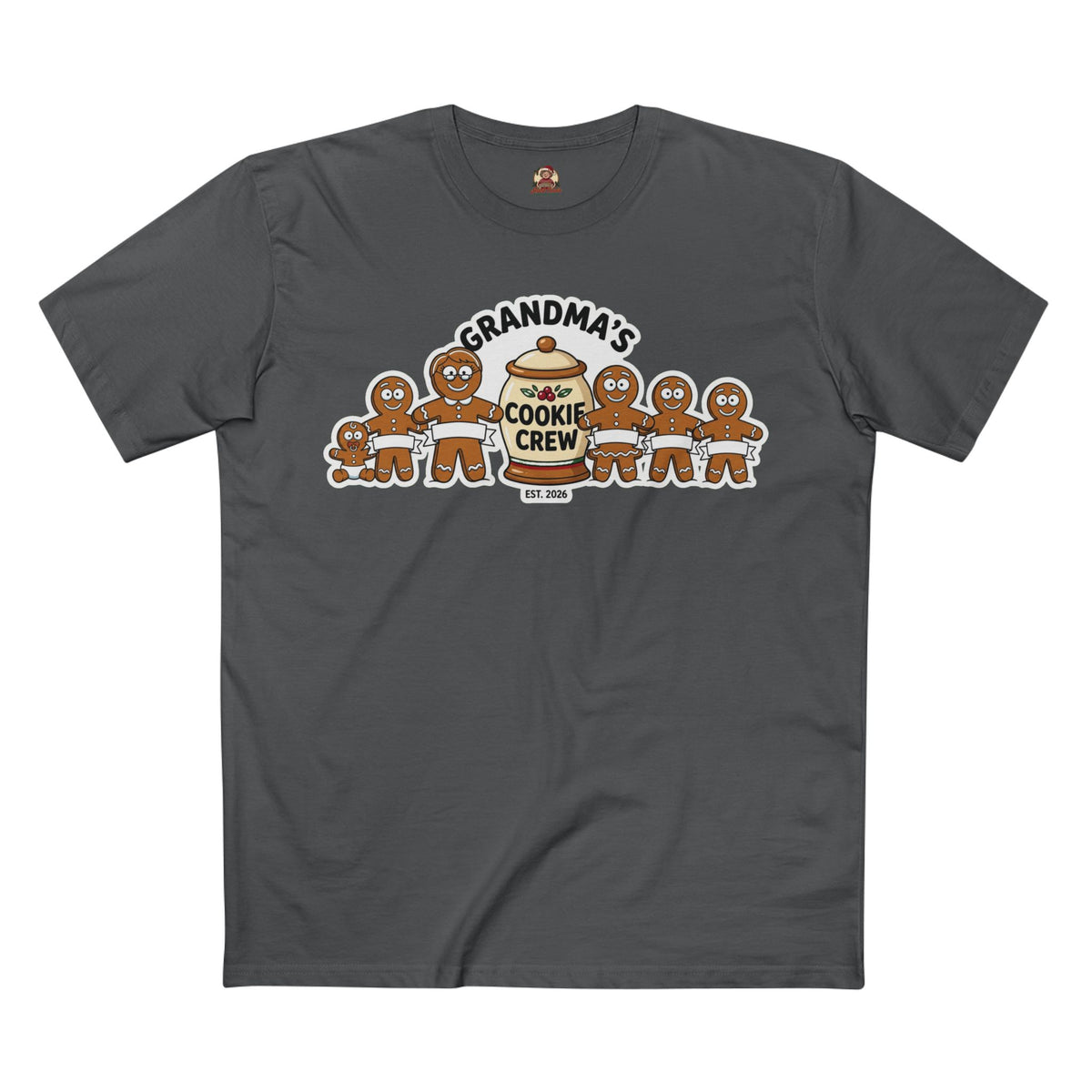 Casual Tee, Grandma’s Cookie Crew (All Colors)(Custom)