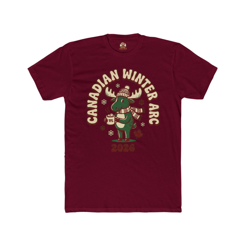 Canadian Winter Arc, Cotton T-Shirt (All Colors)