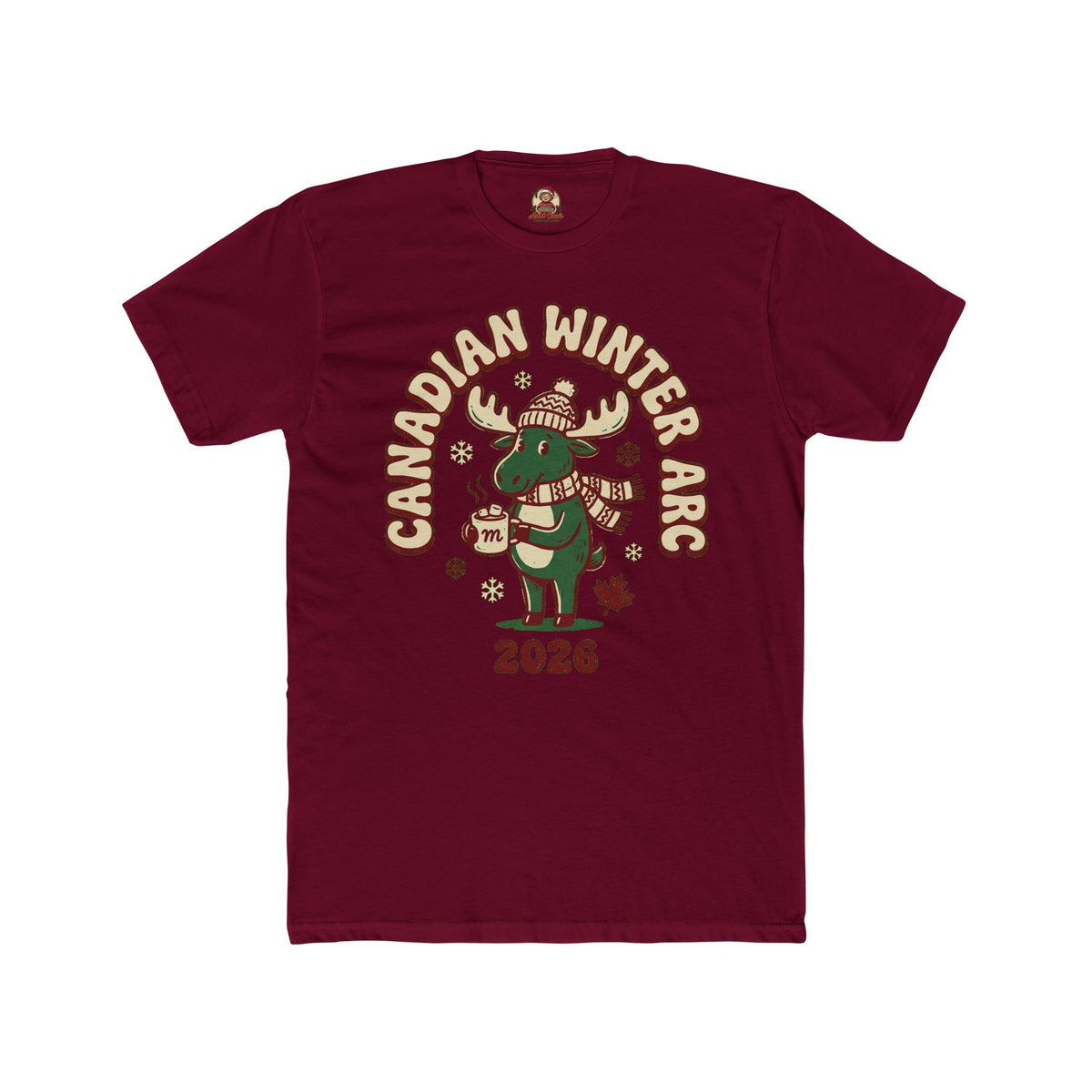 Canadian Winter Arc, Cotton T-Shirt (All Colors)