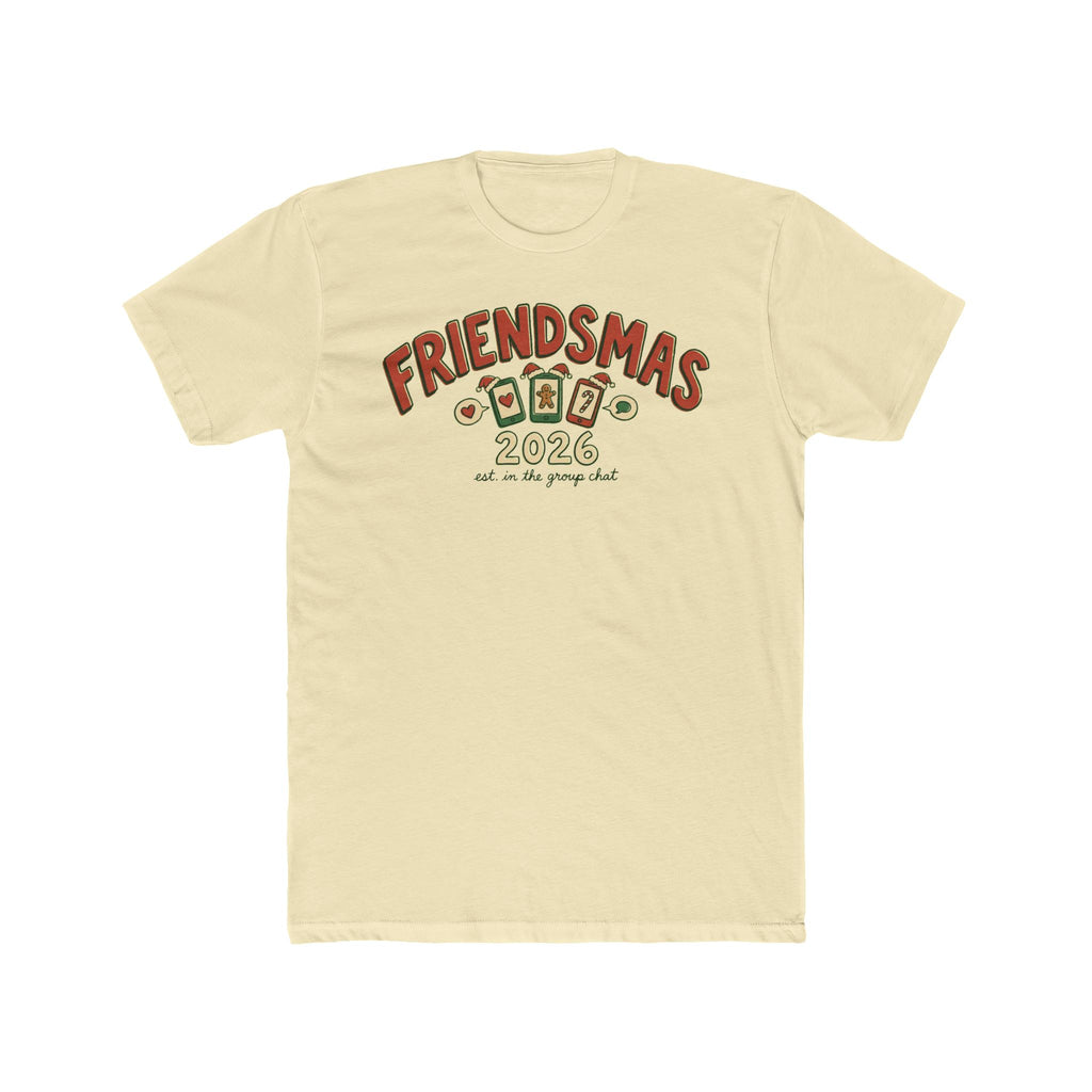 Friendsmas 2026, Cotton T-Shirt (All Colors)