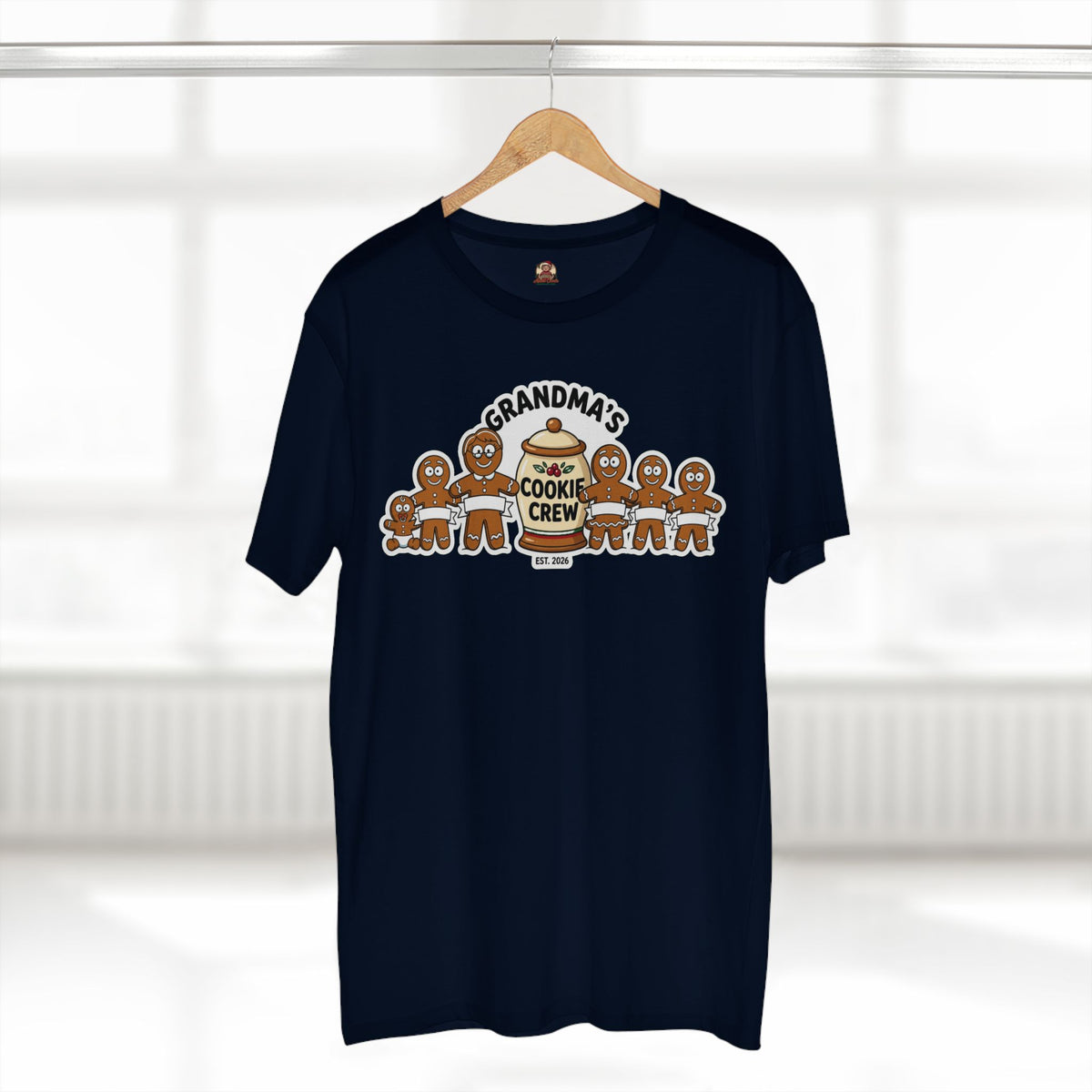 Casual Tee, Grandma’s Cookie Crew (All Colors)(Custom)