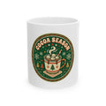 Ceramic Mug, Cocoa Season (White)