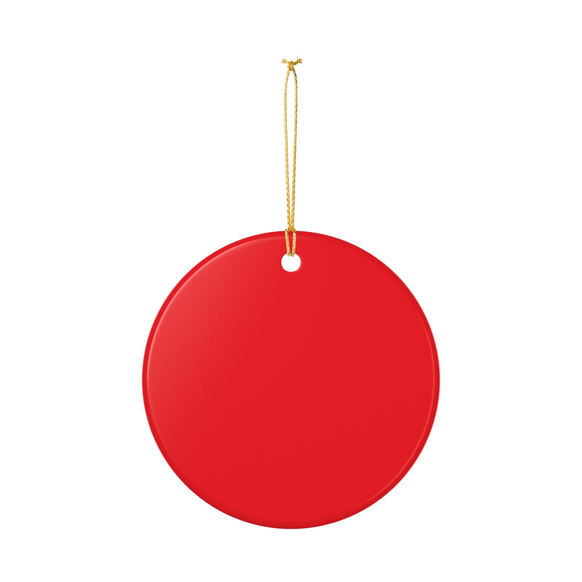Ceramic Ornament, Friendsmas 2026 (Ketchup)