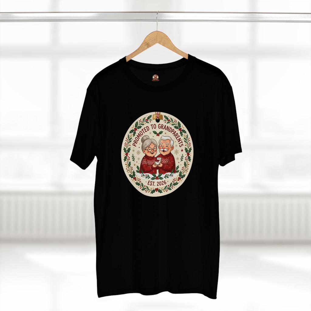 Casual Tee, Promoted to Grandparents (All Colors)(Custom)