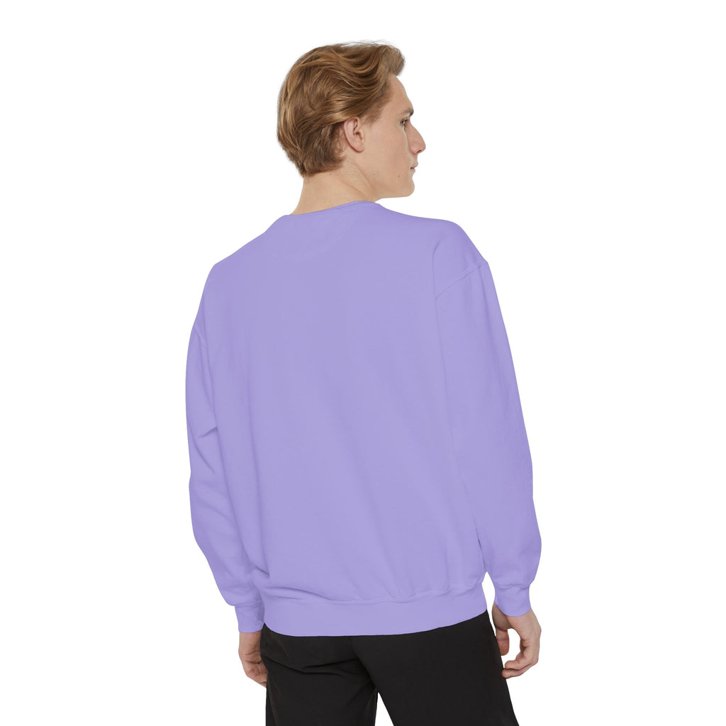 Dyed Sweatshirt, Merry Merry (White)