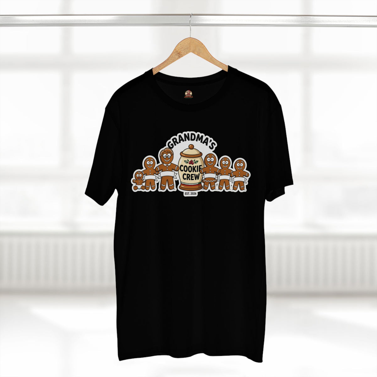 Casual Tee, Grandma’s Cookie Crew (All Colors)(Custom)