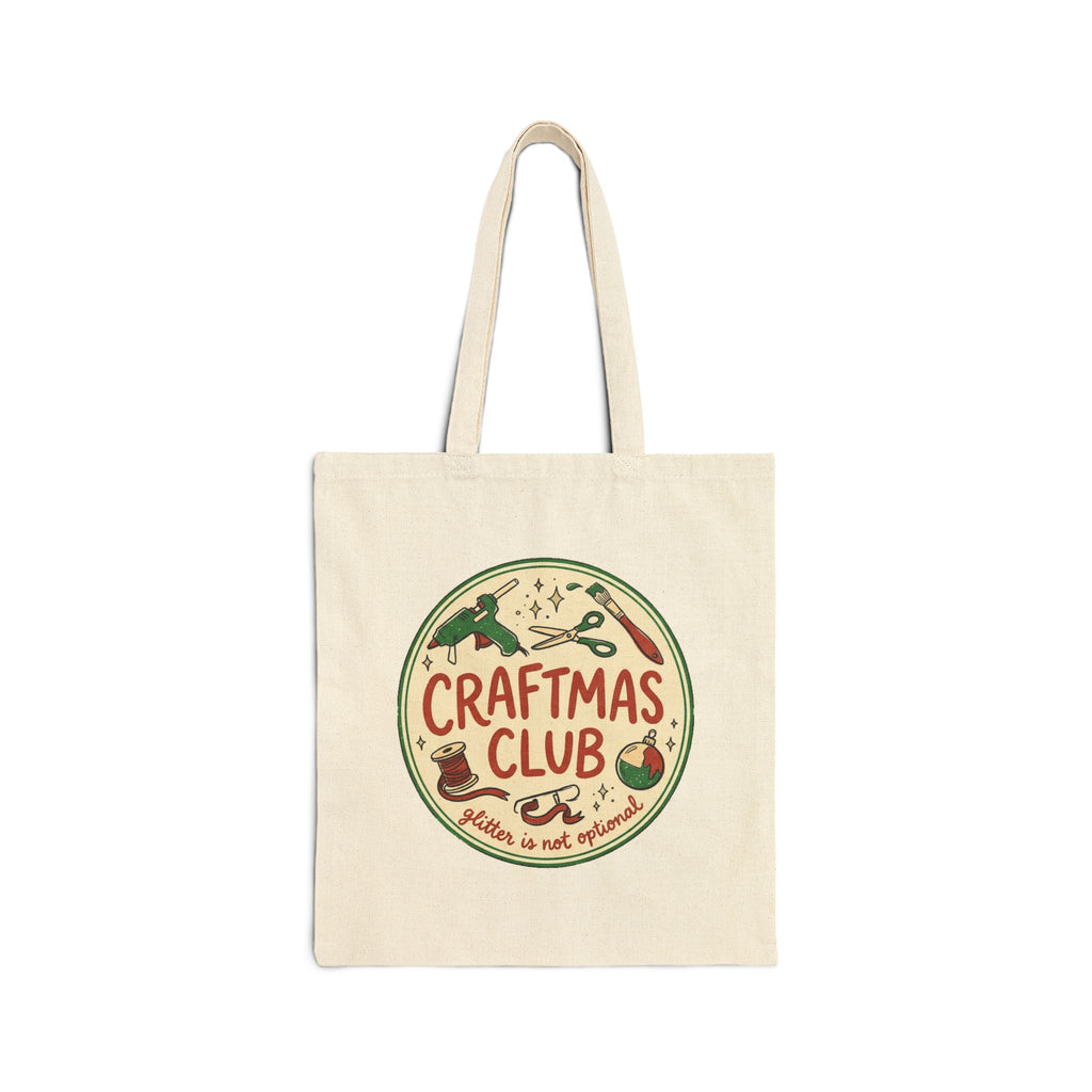 Canvas Tote Bag, Craftmas Club