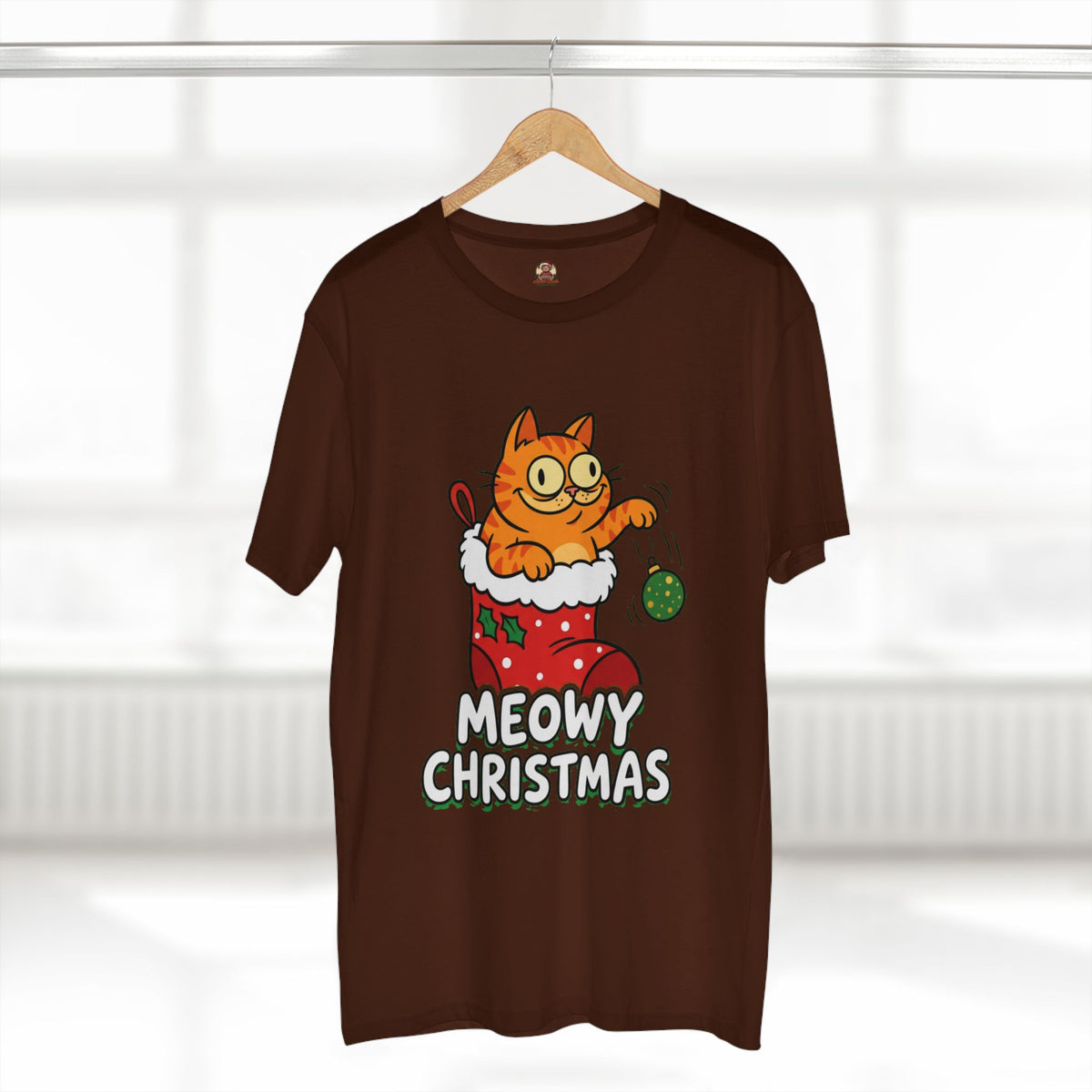 Casual Tee, Meowy Christmas (All Colors)