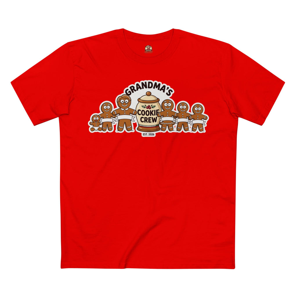 Casual Tee, Grandma’s Cookie Crew (All Colors)(Custom)