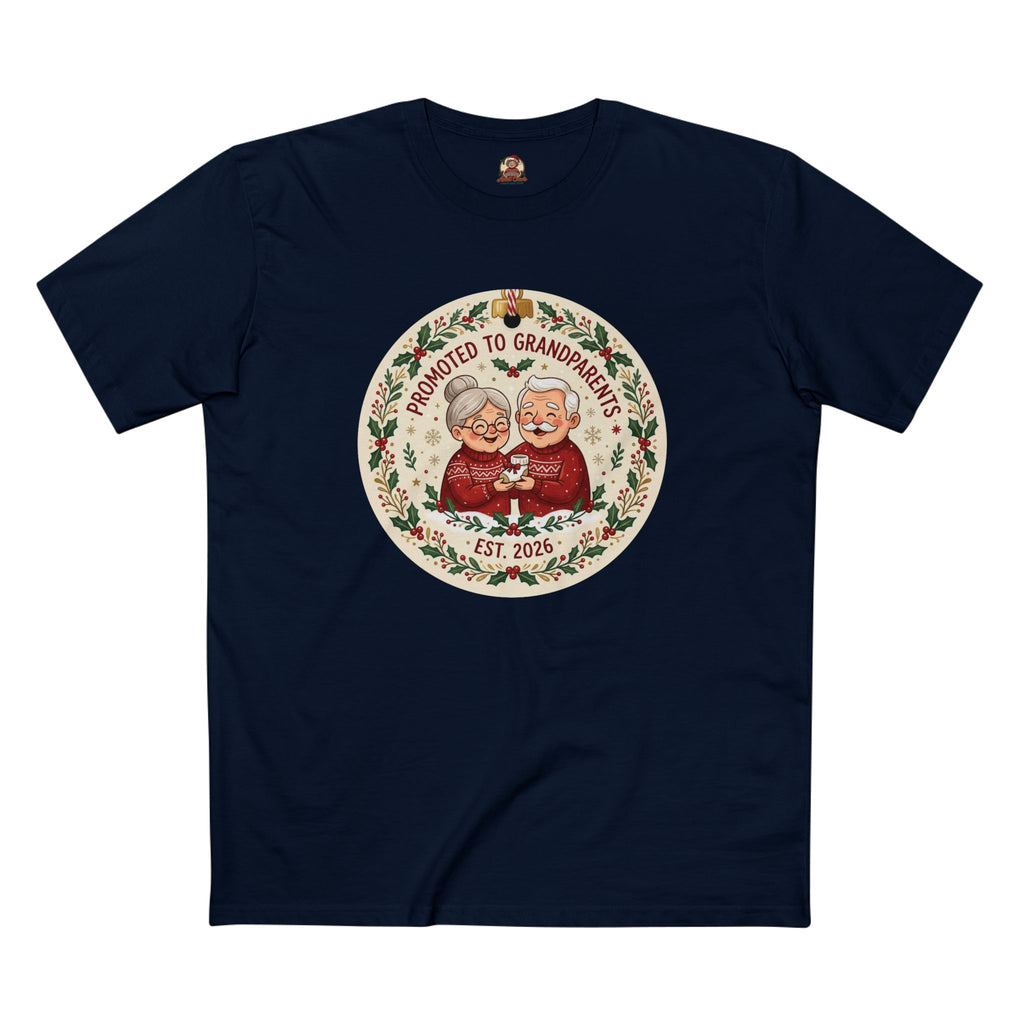 Casual Tee, Promoted to Grandparents (All Colors)(Custom)