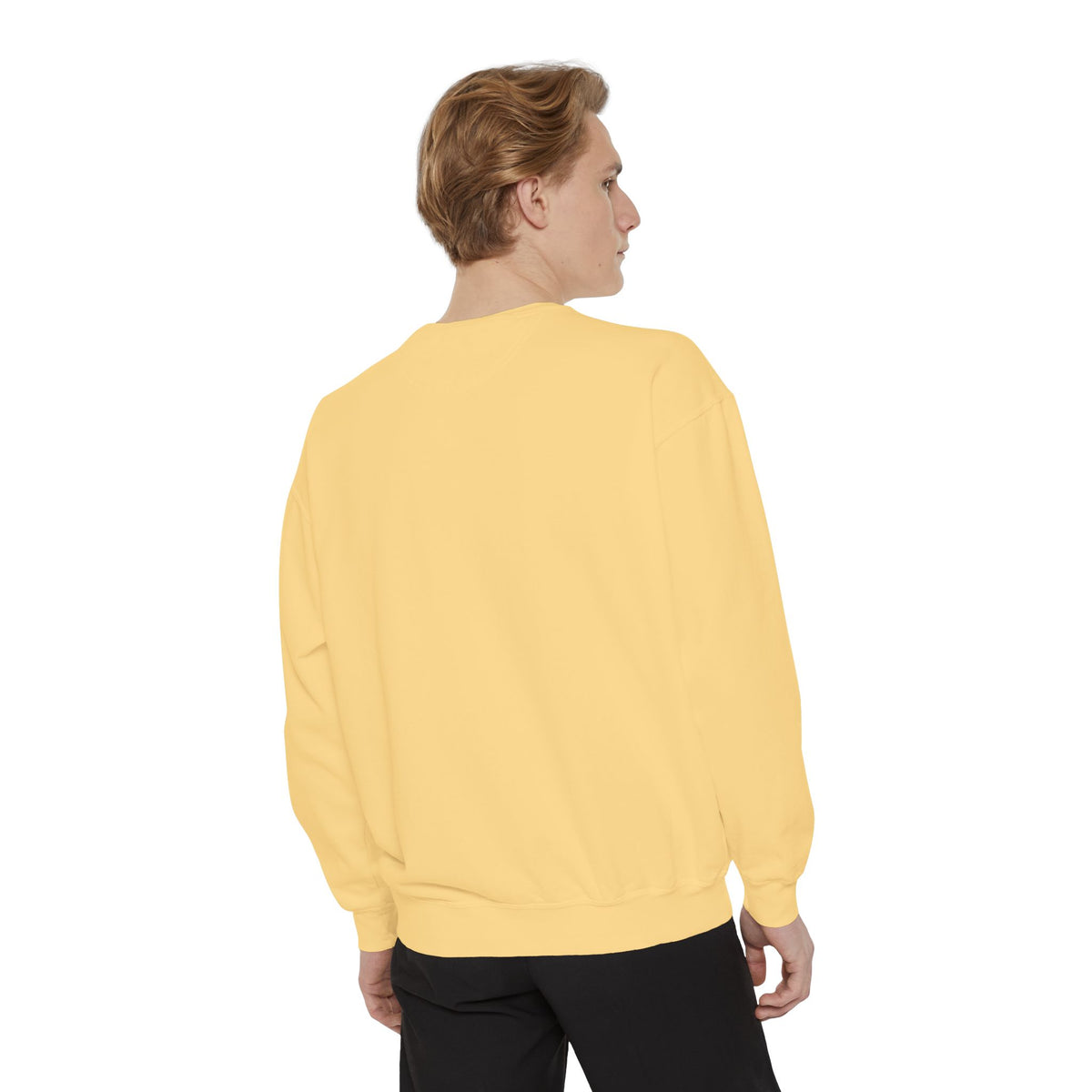 Dyed Sweatshirt, Merry Merry (White)