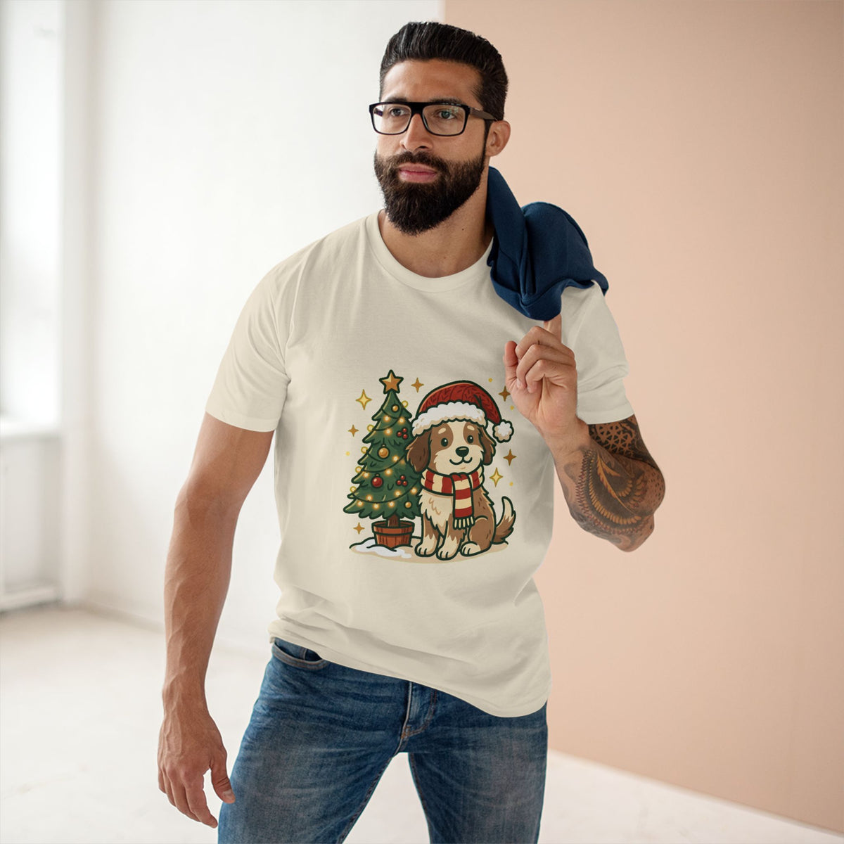 Casual Tee, Happy Doggo (All Colors)