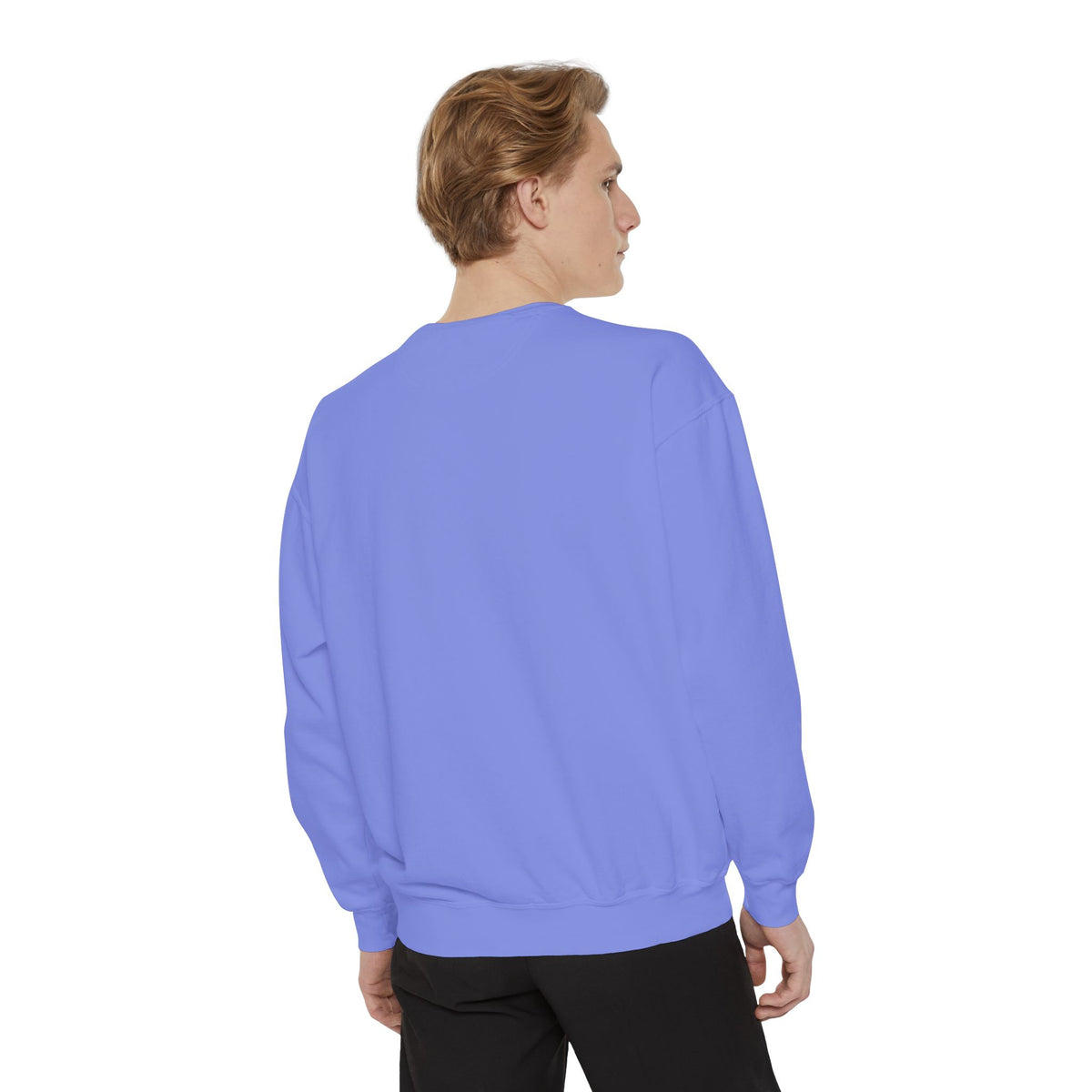 Dyed Sweatshirt, Merry Merry (White)