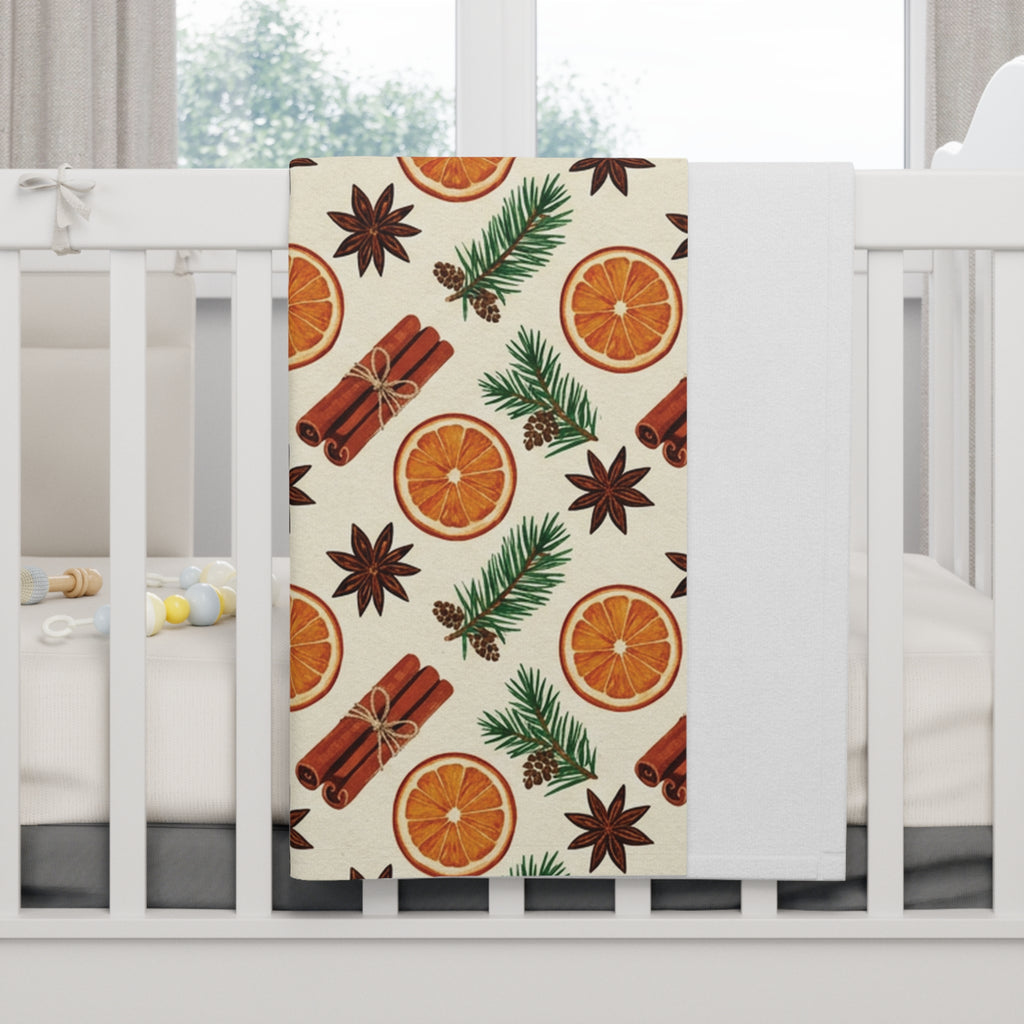 Fluffy Baby Blanket, Bright & Spice (Custom)