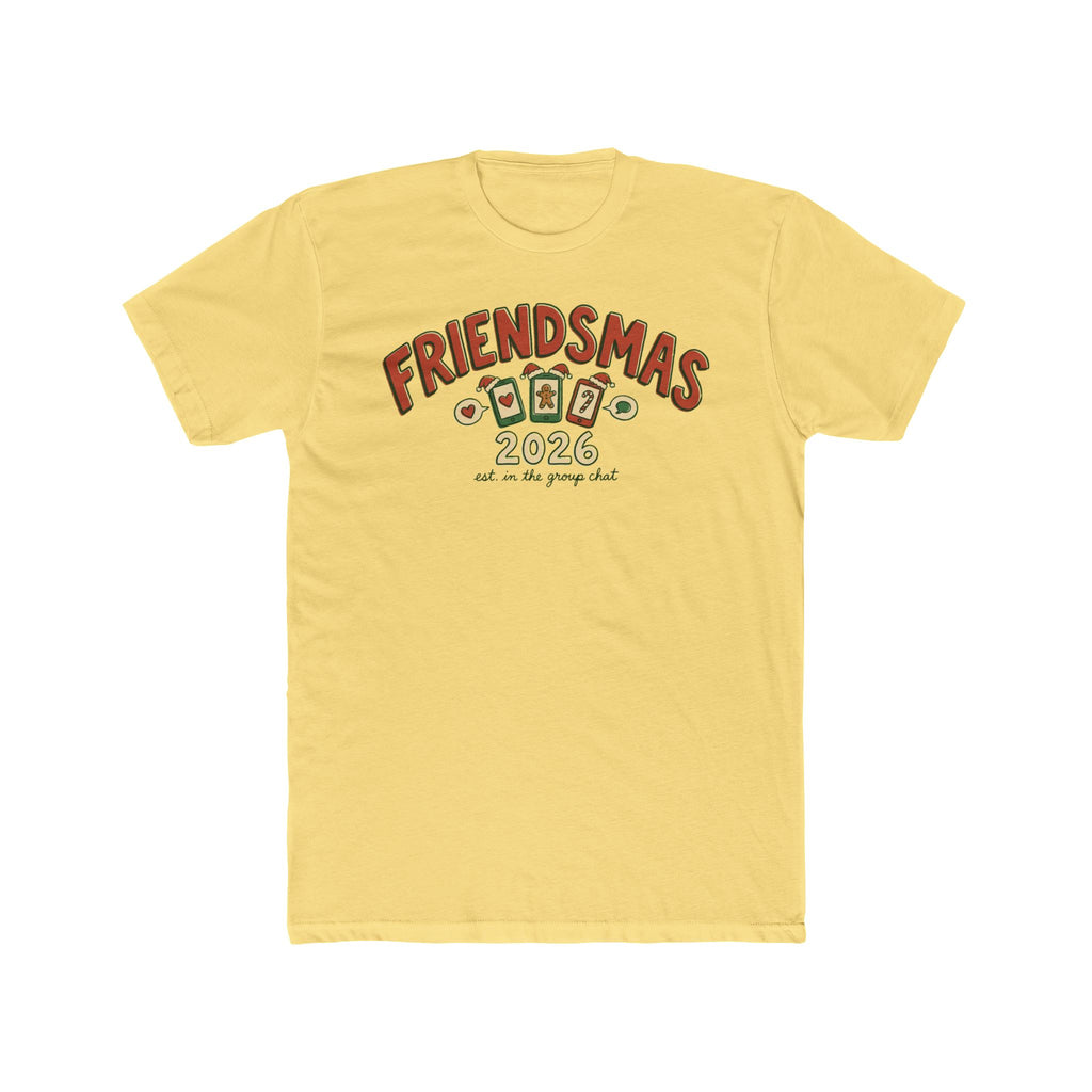 Friendsmas 2026, Cotton T-Shirt (All Colors)