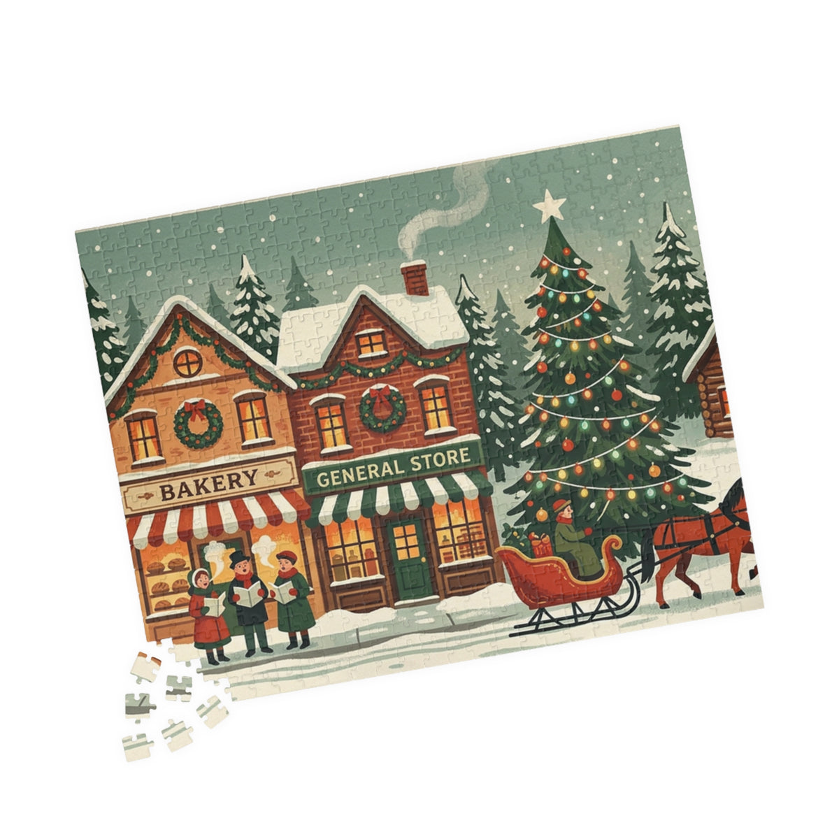 Festive Puzzle, Midtown (110, 252, 520, 1014p)