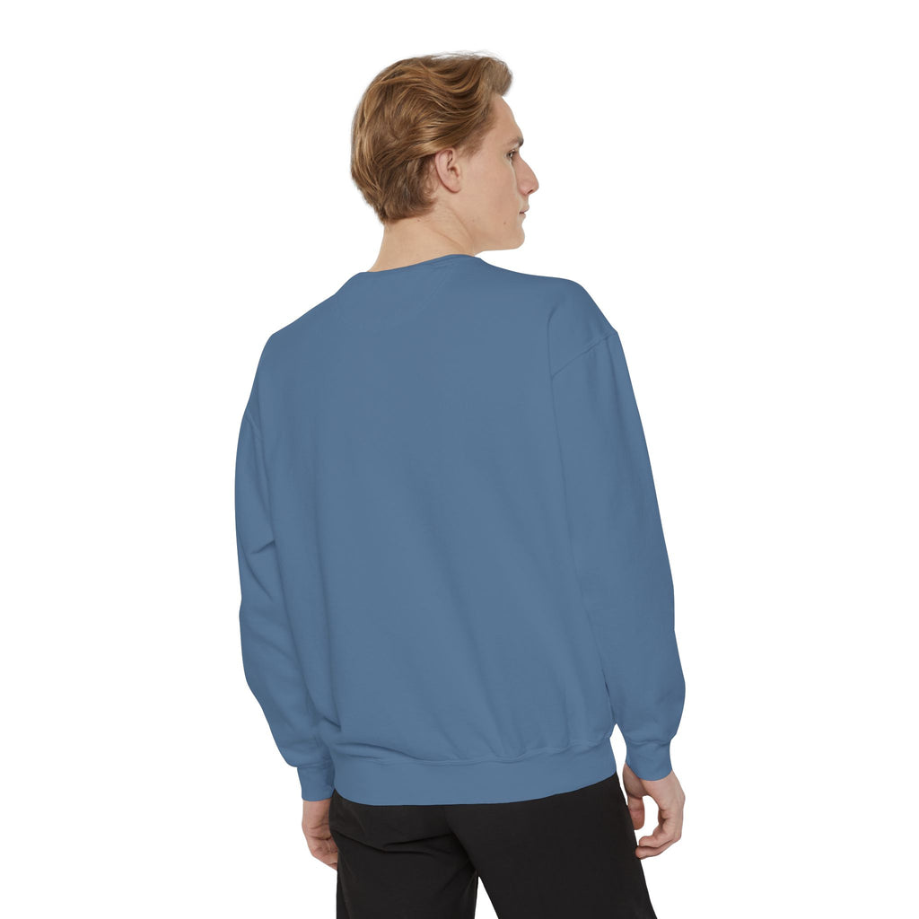 Dyed Sweatshirt, Merry Merry (White)