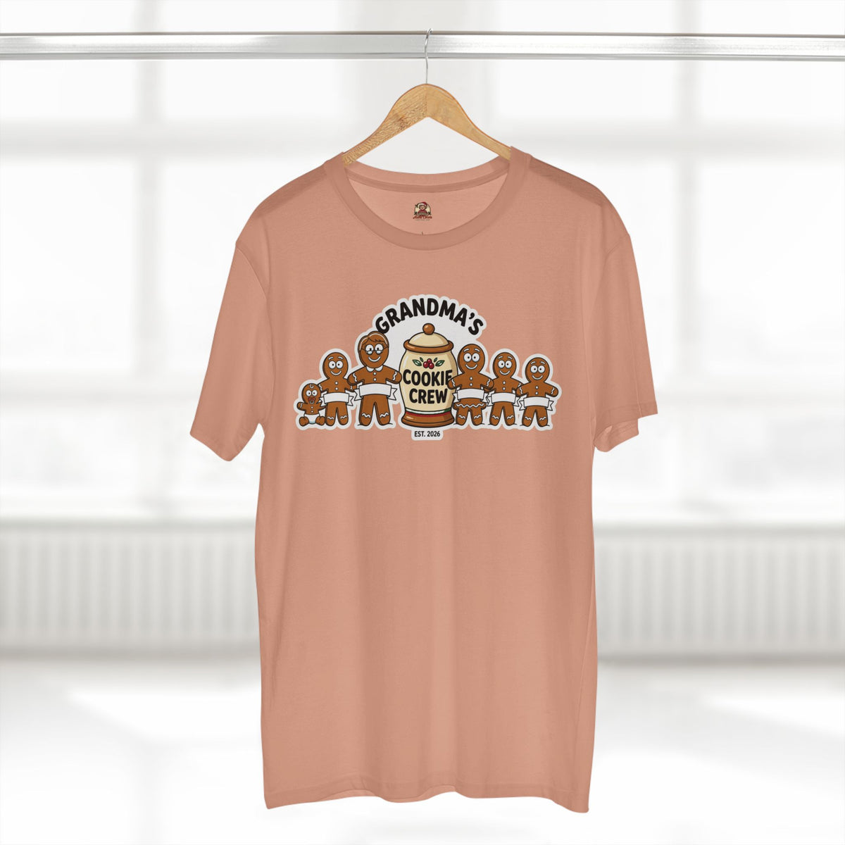 Casual Tee, Grandma’s Cookie Crew (All Colors)(Custom)