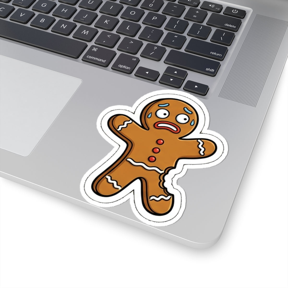 Kiss Cut Sticker, Ginger Bite Man (Custom)