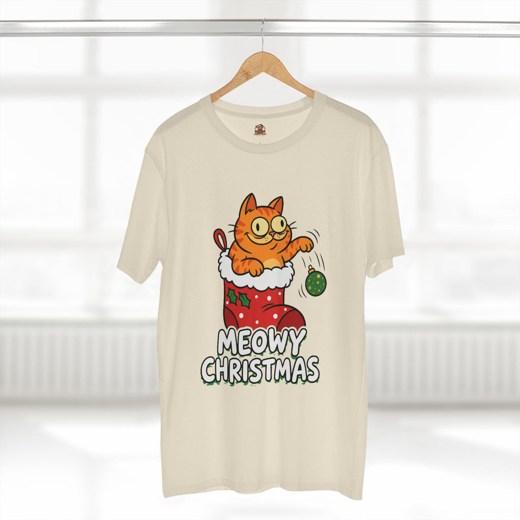 Casual Tee, Meowy Christmas (All Colors)