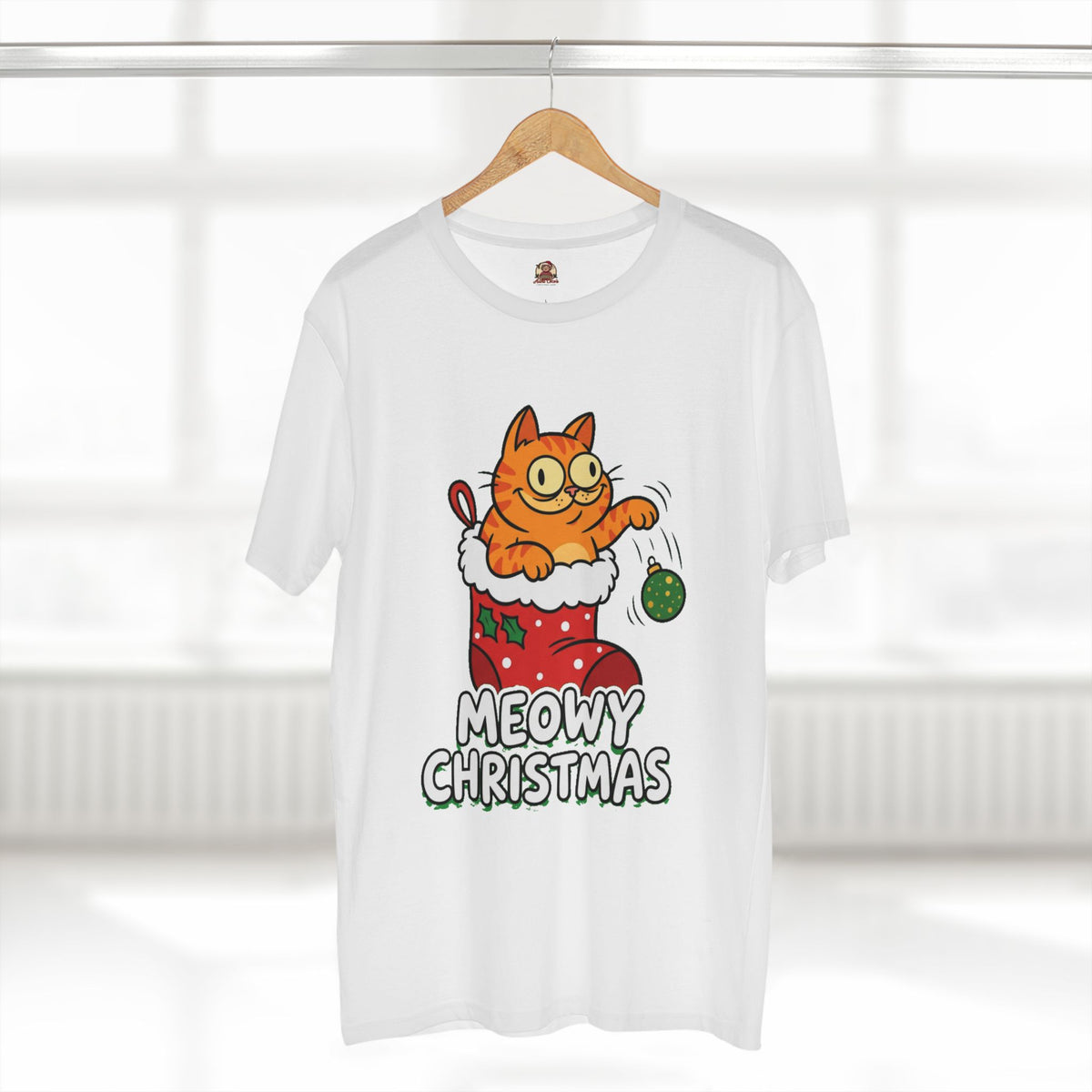 Casual Tee, Meowy Christmas (All Colors)