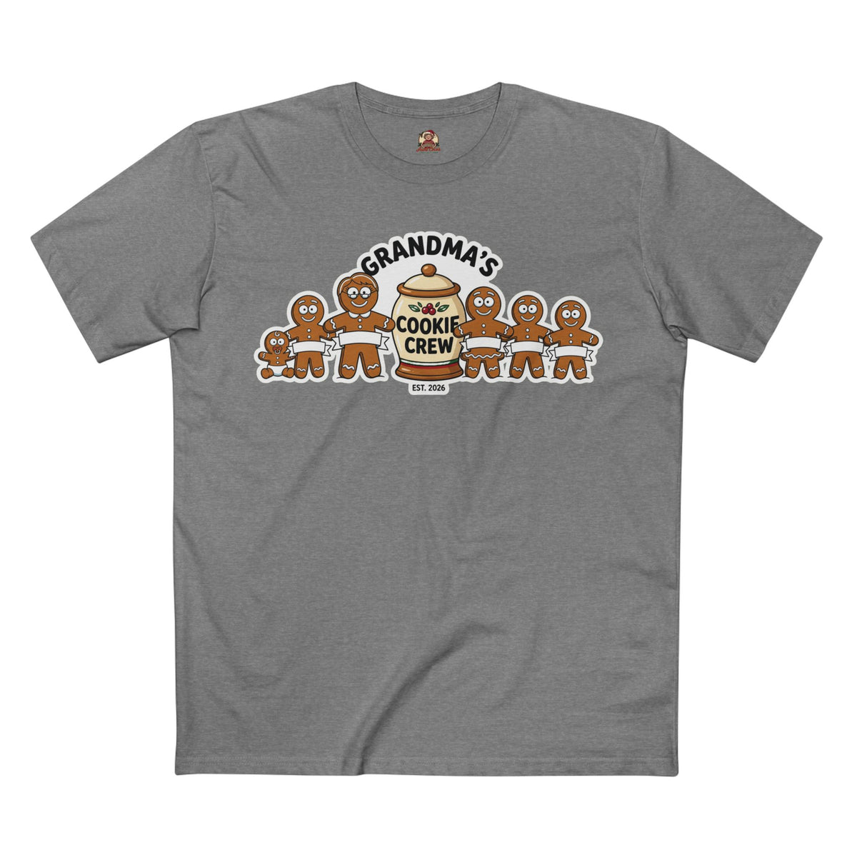Casual Tee, Grandma’s Cookie Crew (All Colors)(Custom)