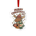 Die Cut Acrylic Ornament, Merry Christmas Eh?