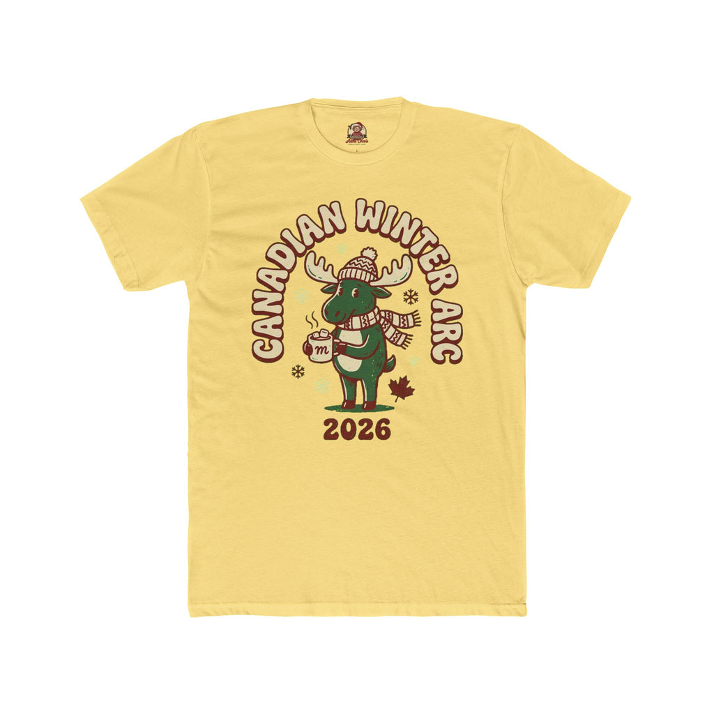 Canadian Winter Arc, Cotton T-Shirt (All Colors)