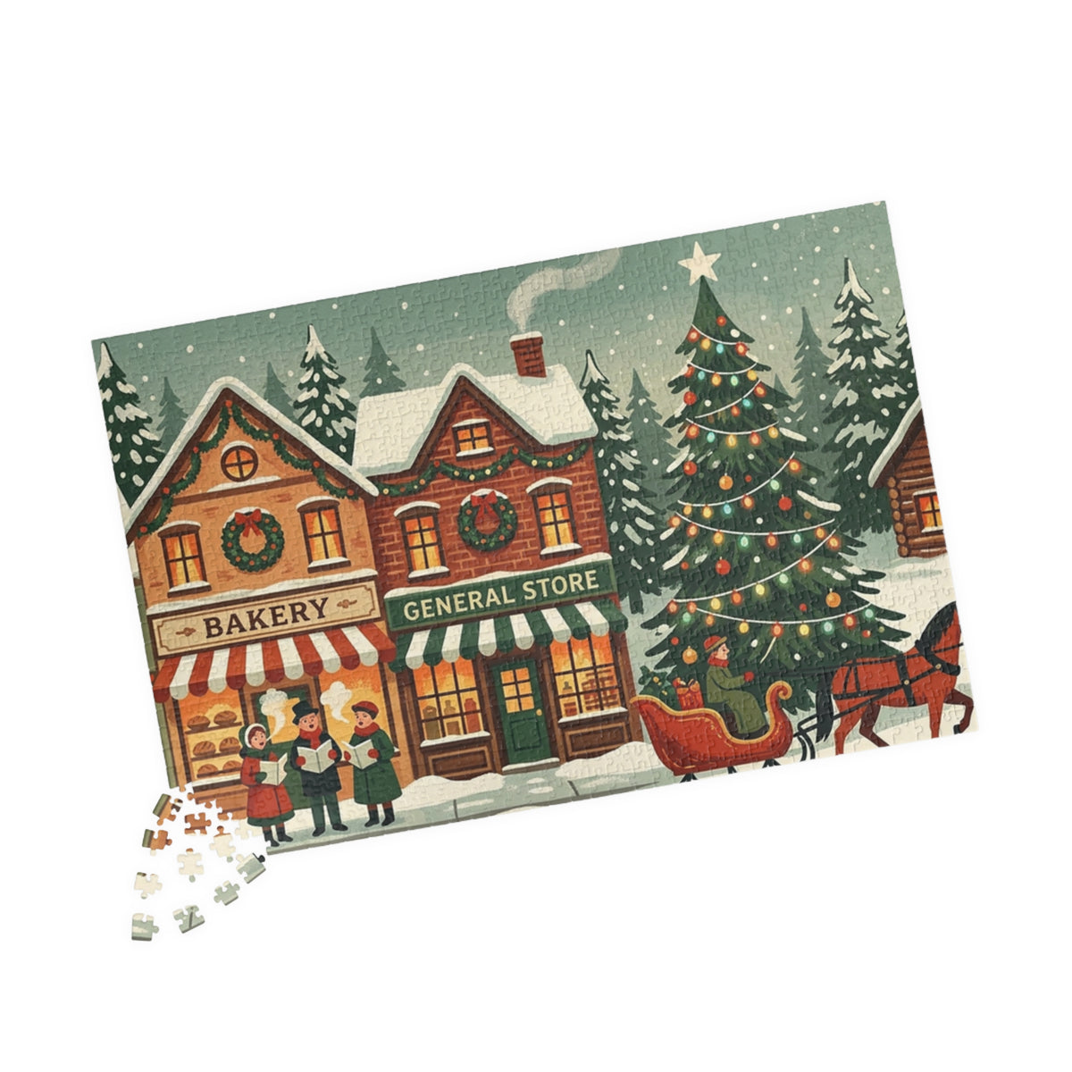 Festive Puzzle, Midtown (110, 252, 520, 1014p)