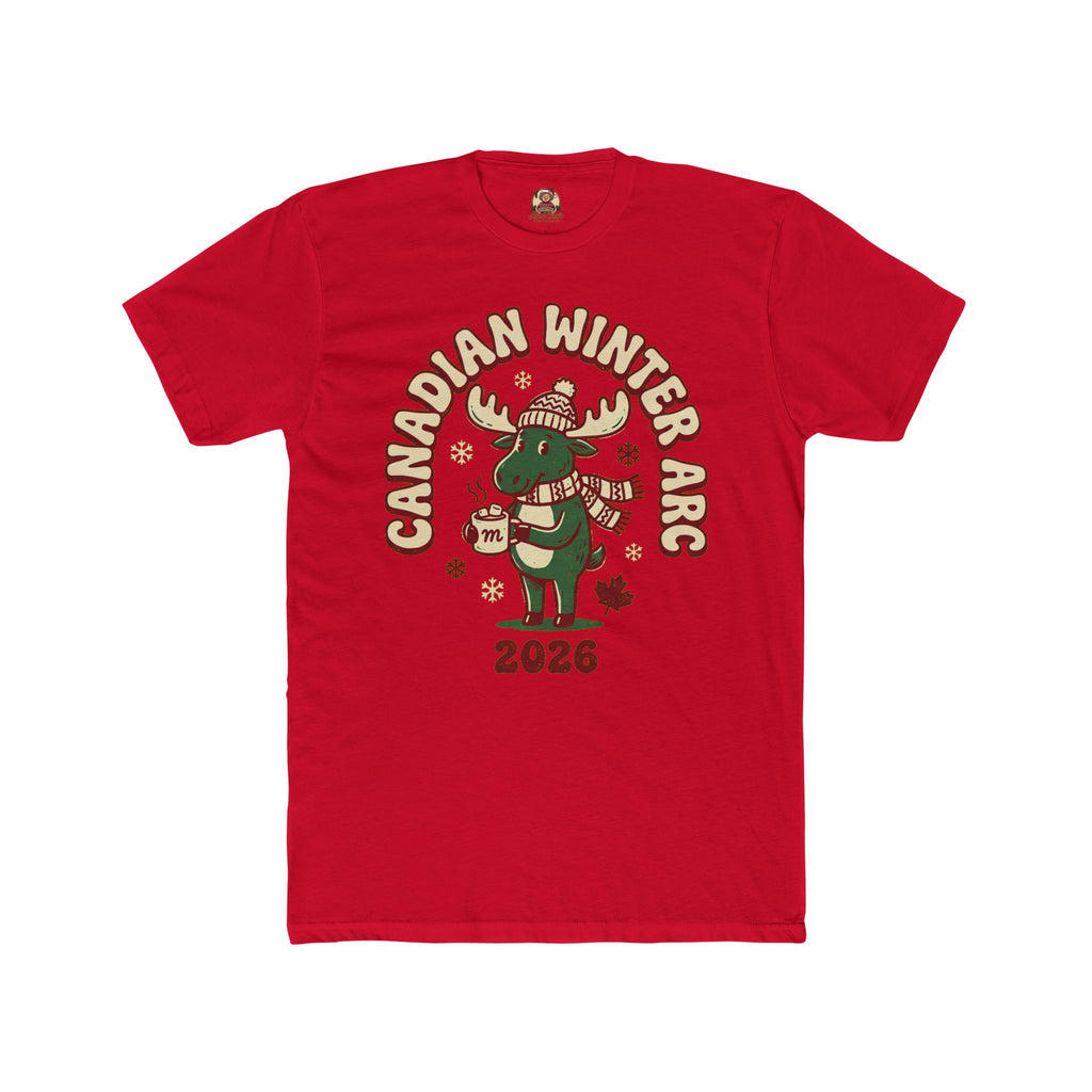 Canadian Winter Arc, Cotton T-Shirt (All Colors)