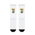 Crew Socks - Secret Santa Survivor, White