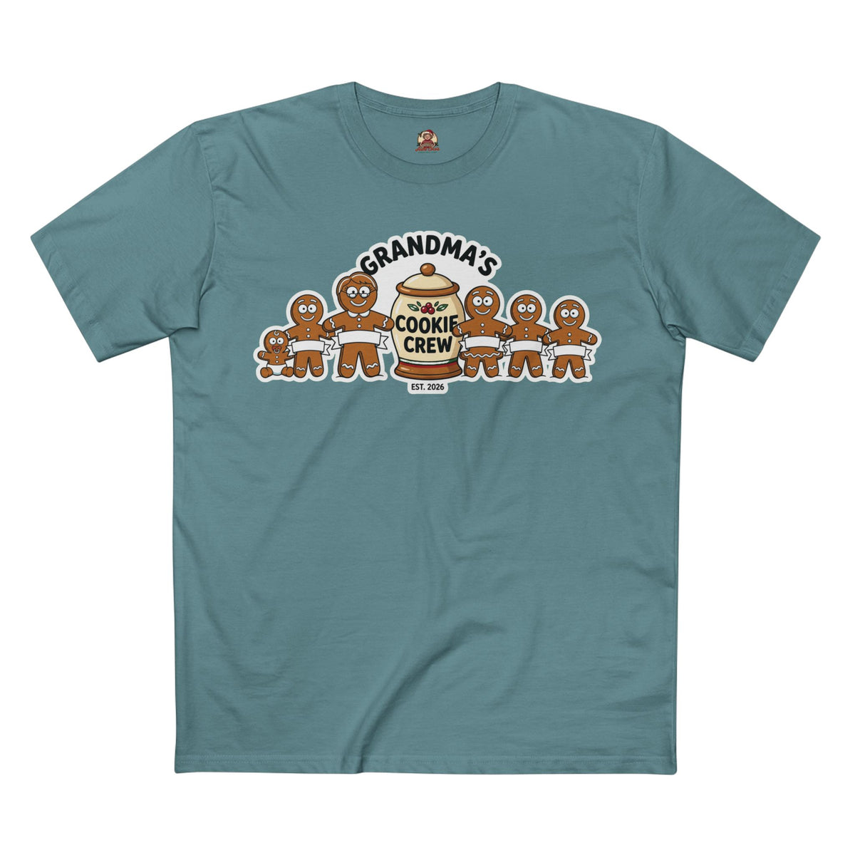 Casual Tee, Grandma’s Cookie Crew (All Colors)(Custom)
