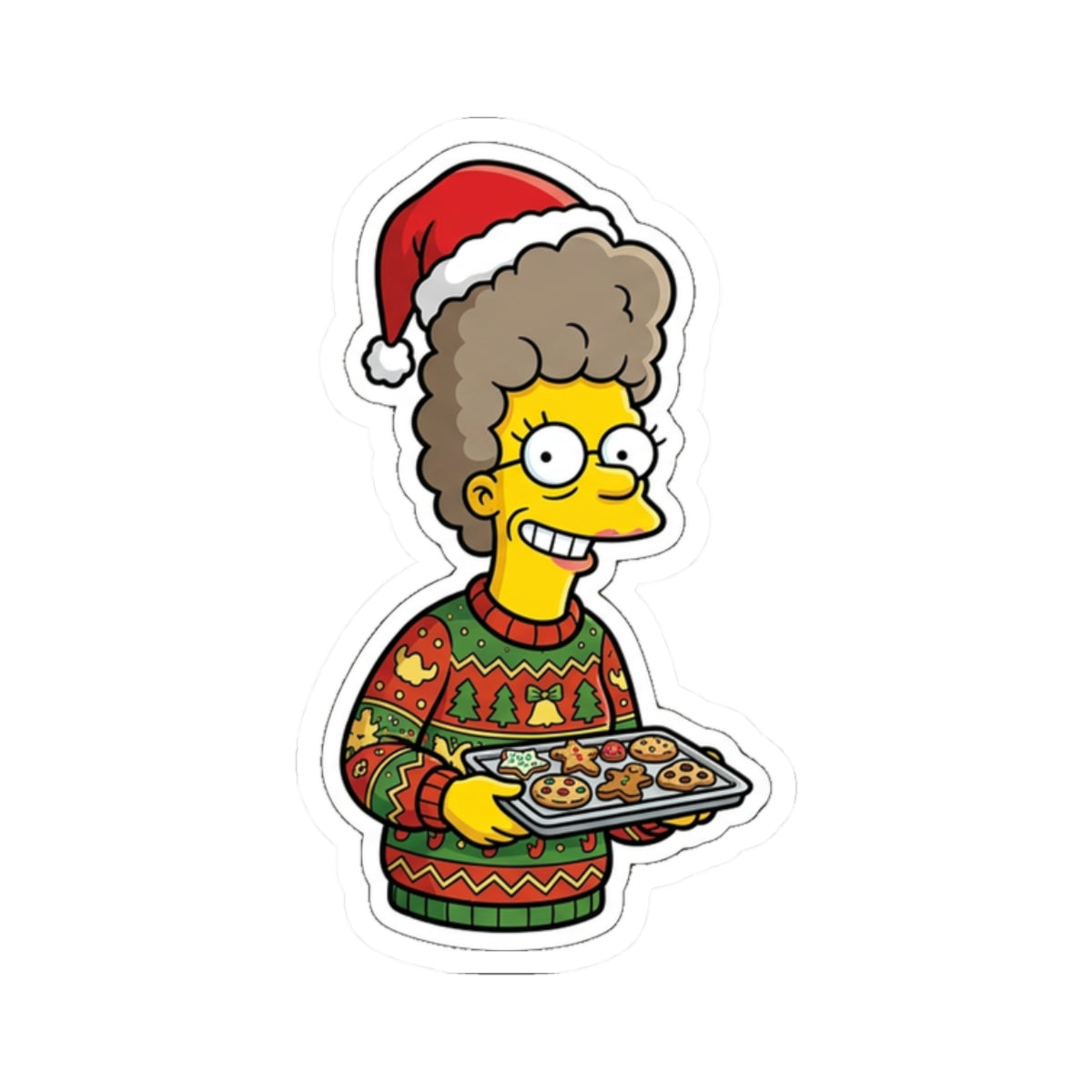 Kiss Cut Sticker, Aunt Coco (Custom)