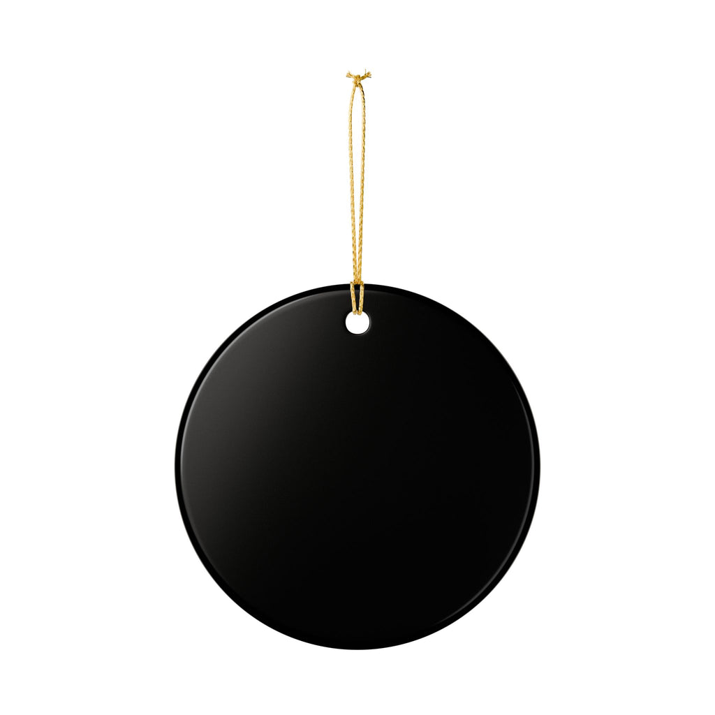 Ceramic Ornament, Secret Santa Survivor (Black)