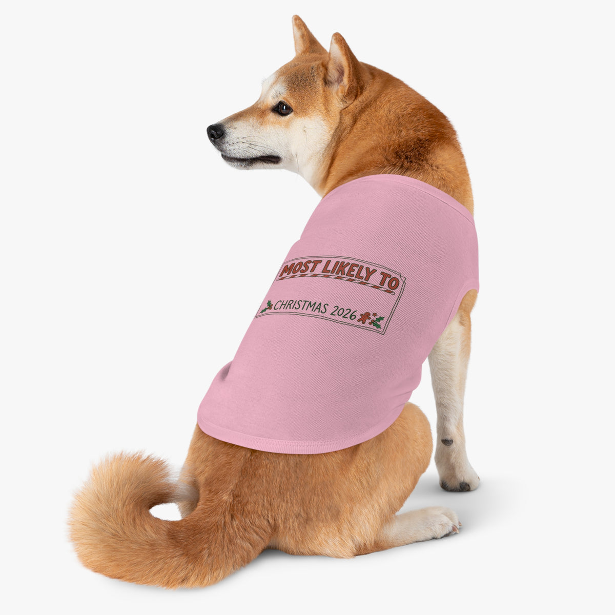Pet Tank Top, Most Likely To (All Colors, Custom)