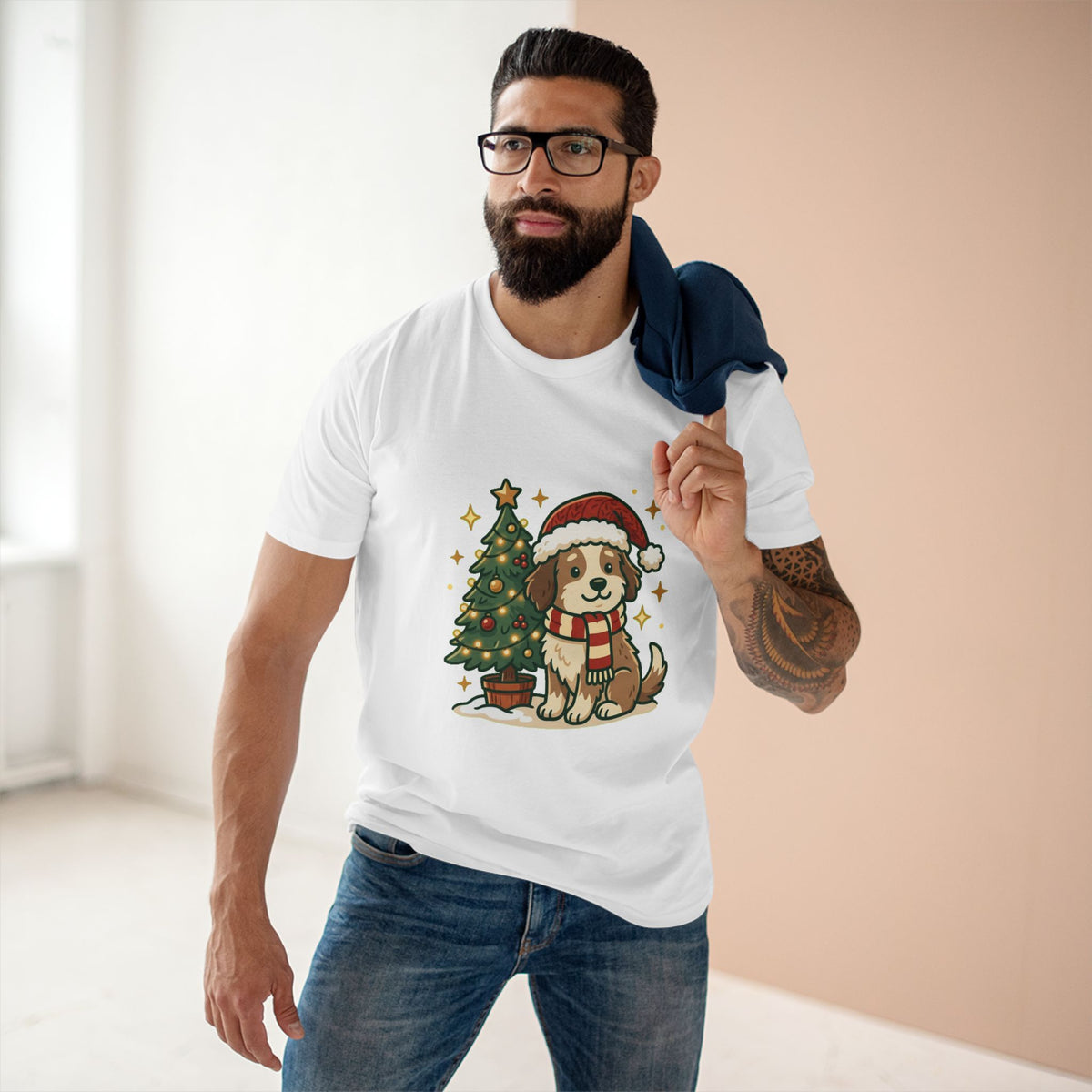 Casual Tee, Happy Doggo (All Colors)