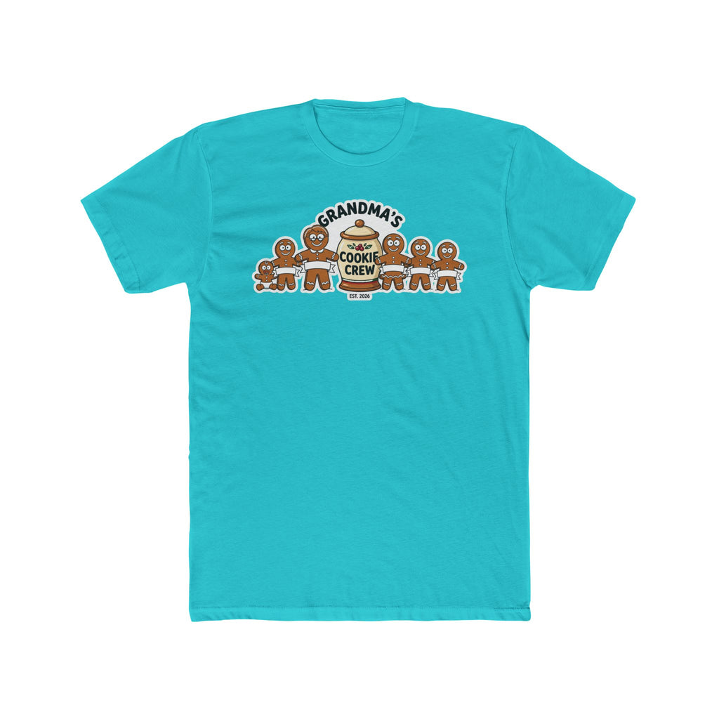 Grandma’s Cookie Crew 2026, Cotton T-Shirt (All Colors)(Custom)