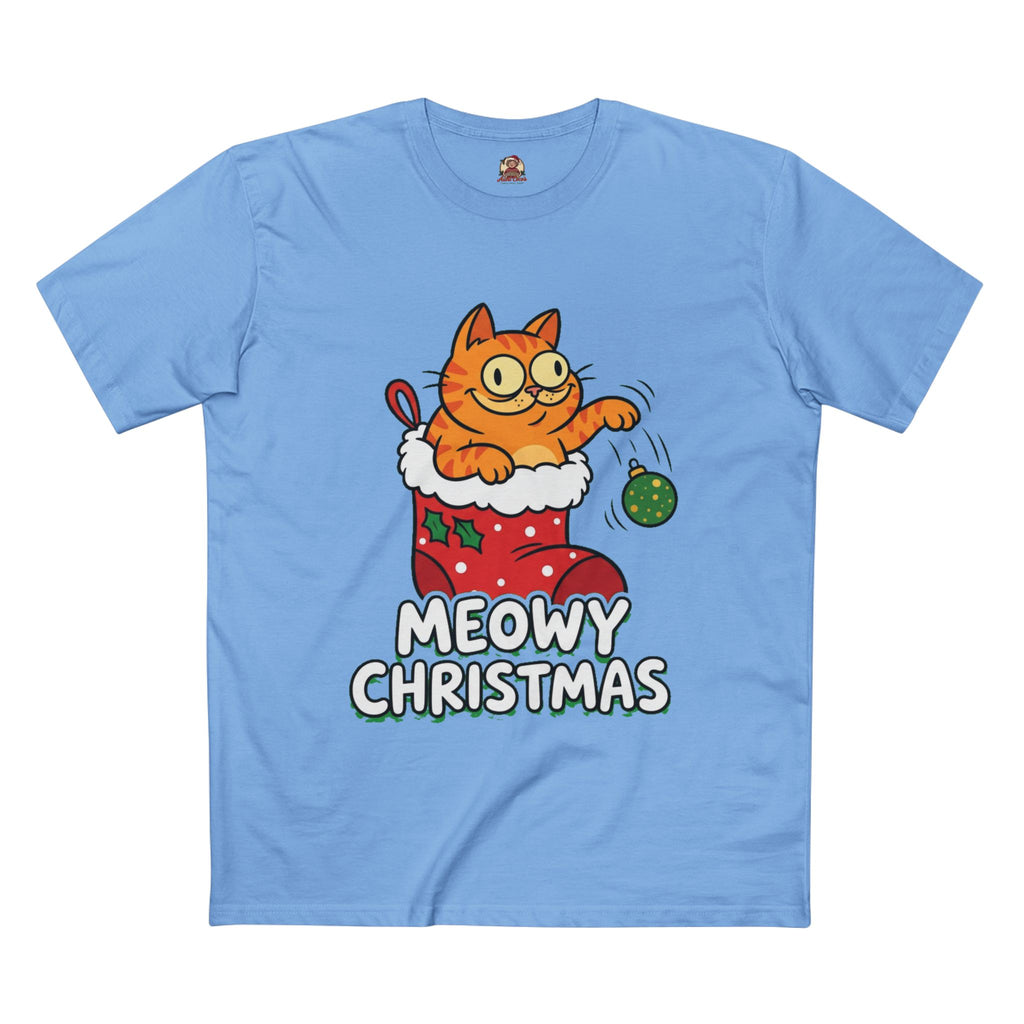 Casual Tee, Meowy Christmas (All Colors)