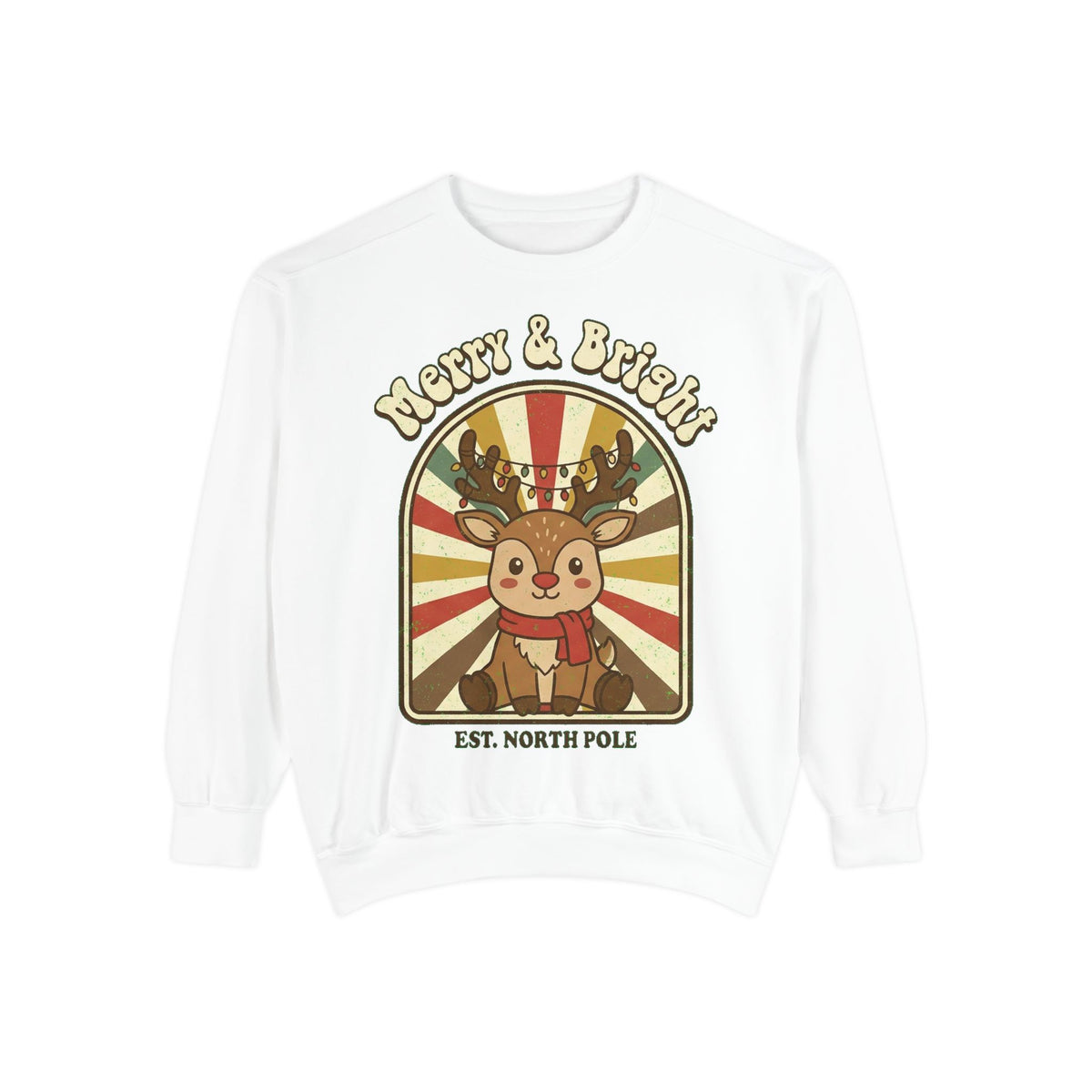 Dyed Sweatshirt, Merry & Bright (All Colors)