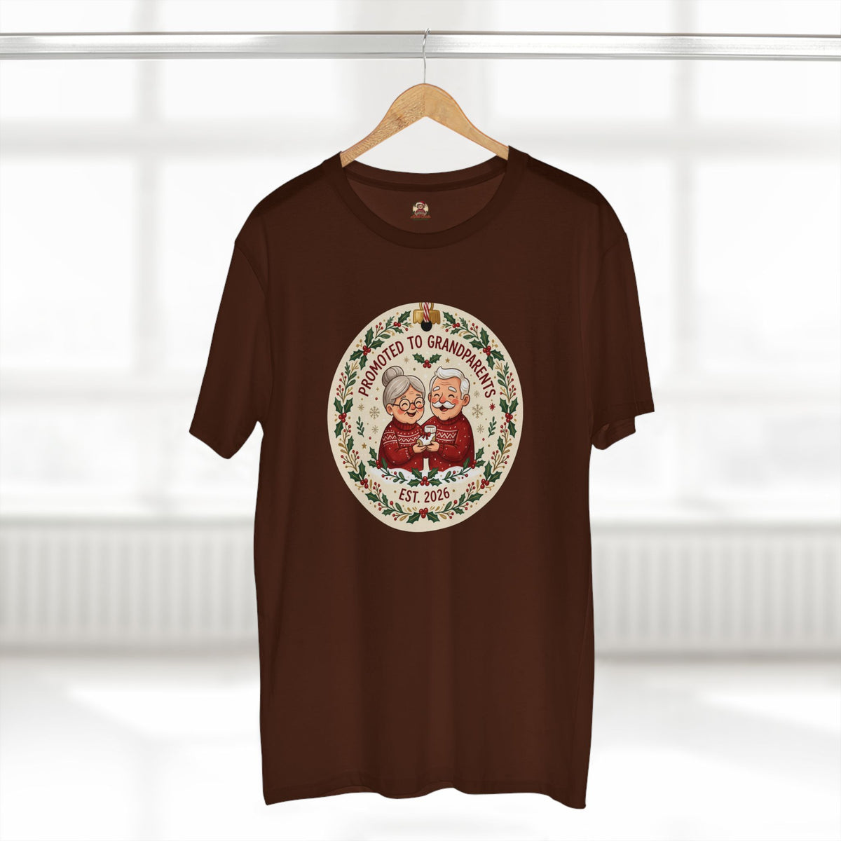 Casual Tee, Promoted to Grandparents (All Colors)(Custom)