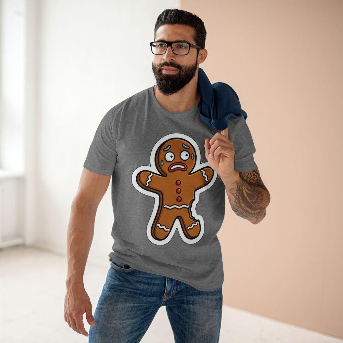 Casual Tee, Ginger Bite Man (All Colors)