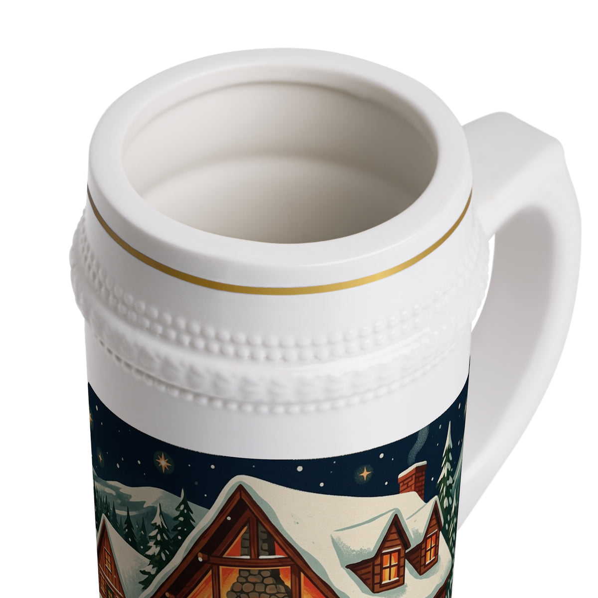 Medieval Mug, Snowy Nights (22oz)