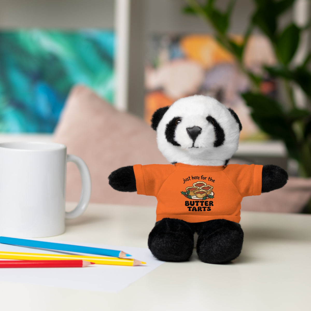 8” Varied Stuffed Animals, Butter Tarts (Custom)
