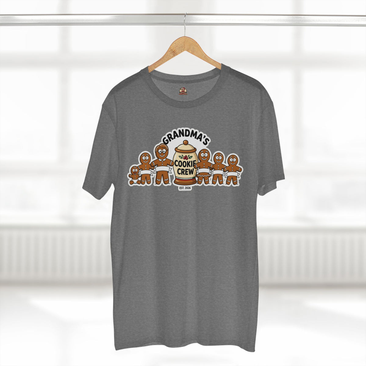Casual Tee, Grandma’s Cookie Crew (All Colors)(Custom)