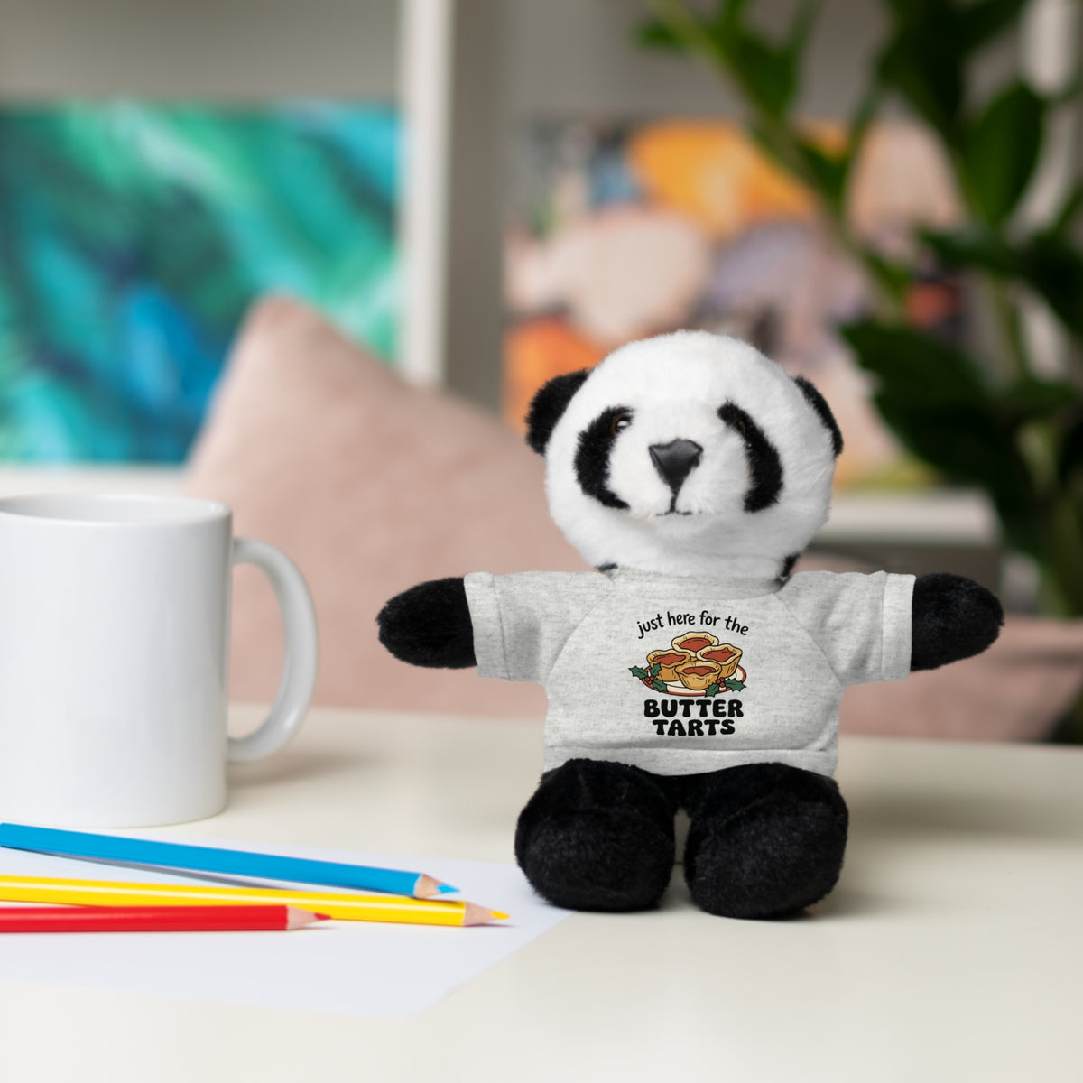 8” Varied Stuffed Animals, Butter Tarts (Custom)